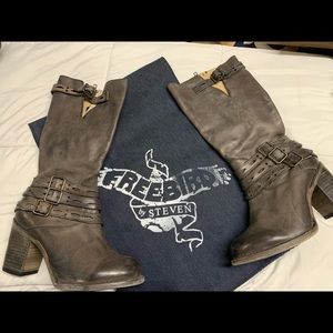 Freebird Harrison boots brown size 8